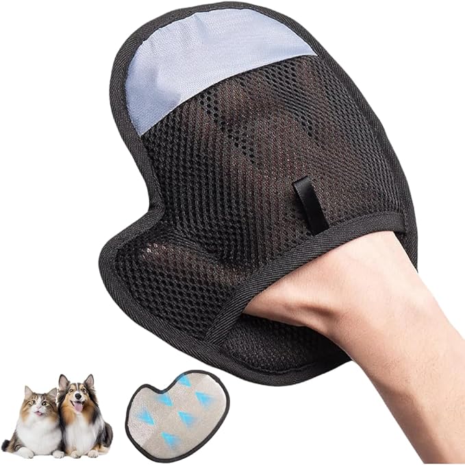 Pet Hair Removal Glove, Electrostatic Gloves Pet Hair,Reusable Cat & Dog Hair Remover for Couch, Electrostatic Pet Hair Remover 1 Pcs