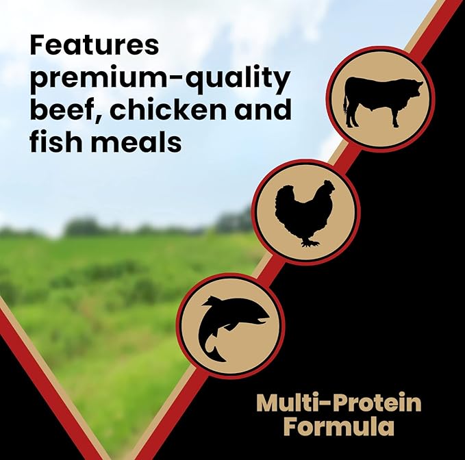 VICTOR Super Premium Dog Food – Purpose Nutra Pro – Gluten-Free, High Protein Low Carb Dry Kibble for Active Dogs of All Ages – Ideal for Sporting, Pregnant or Nursing Dogs & Puppies, 15lbs