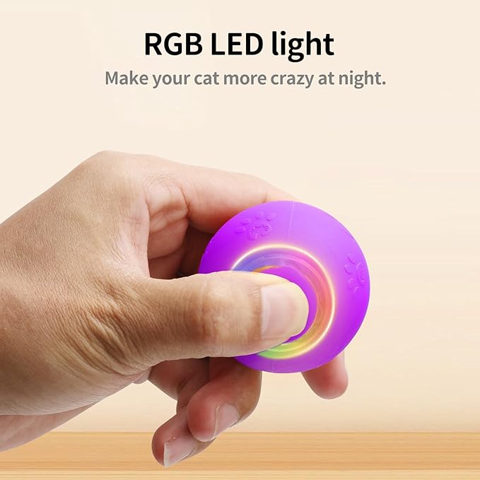 Cat Toys for Indoor Cats - Interactive & Durable Chirping Bird Toys - Perfect for Kittens & Adult Cats - Motion Activated
