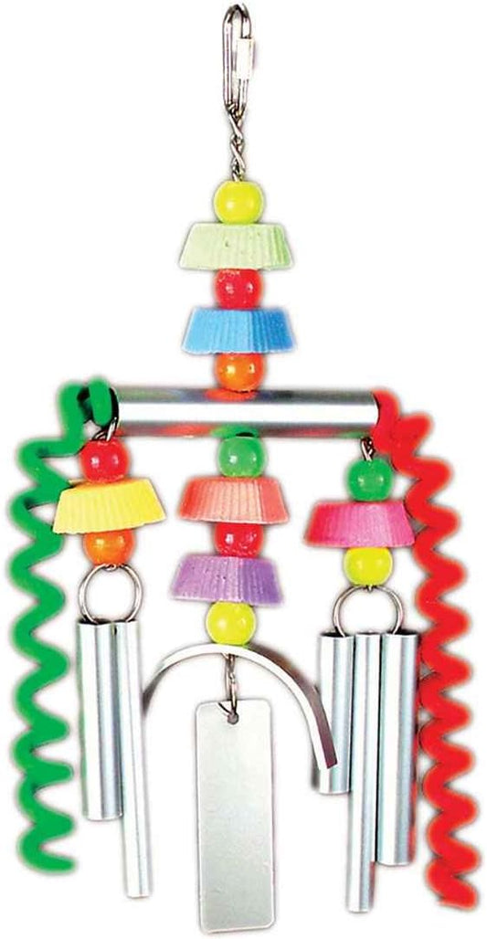 Prevue Pet Products Chime Time Monsoon Bird Toy 62156