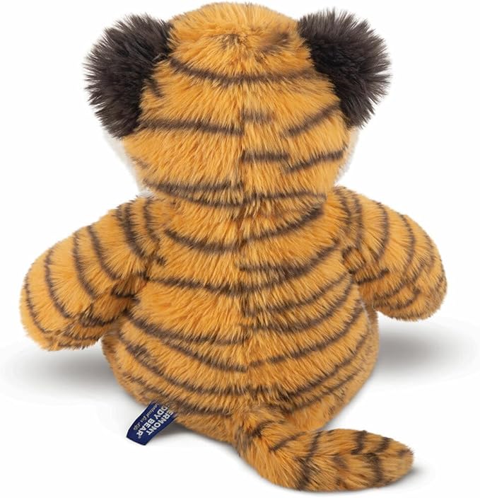 Vermont Teddy Bear Tiger Stuffed Animals - Tiger Plush, Orange, 18