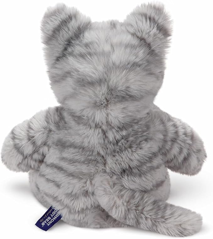 Vermont Teddy Bear Stuffed Kitten - Oh So Soft Kitty Cat Stuffed Animal, Plush Toy, Gray, 18 Inch