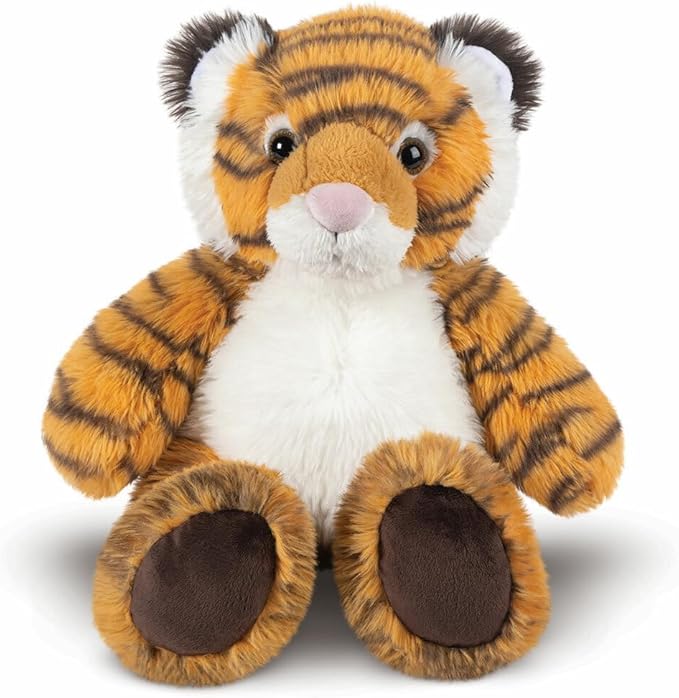 Vermont Teddy Bear Tiger Stuffed Animals - Tiger Plush, Orange, 18