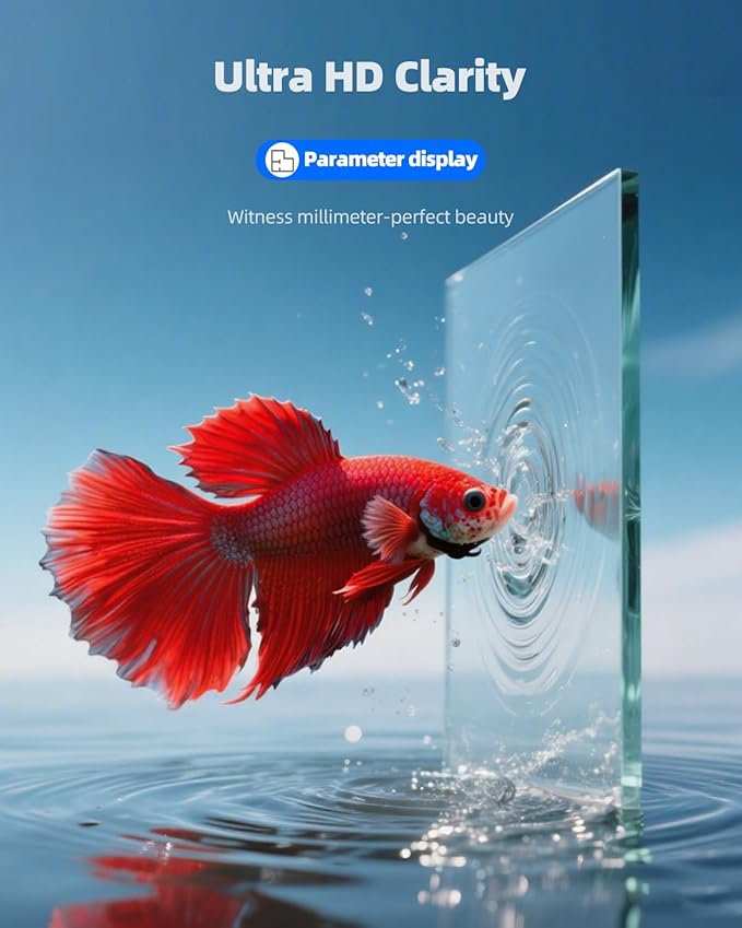 2.5 Gallon Glass Small Fish Tank Kit, Betta Fish Tank Aquarium Starter Kit with Filter, Lights, Lid, for Betta, Goldfish, Small Fish or Shrimp