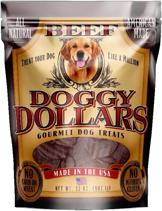 – Natural Gourmet Beef Dog Treats (32oz)