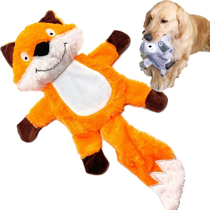 Jalousie Multipack Dog Squeaky Toys Strong Almost Indestructible, with Added Liner for Longer Play Dog Chew Toys (3 Pack - XLarge)