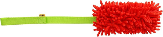 Dingo Dog Tug of War Toy - Outdoor Dog Toy with Squeaker for Training, Shaggy Dog Toy, Soft Nubby-Textured, Noodle Plush with, Motivation and Fun 15574, Assorted Colors