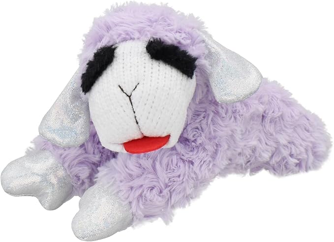 HDP LambChop Plush Dog Toy 10" with Squeaker Color:Anniversary Size:Pack of 1