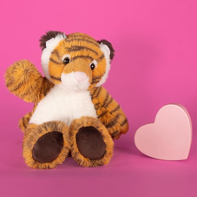 Vermont Teddy Bear Tiger Stuffed Animals - Tiger Plush, Orange, 18