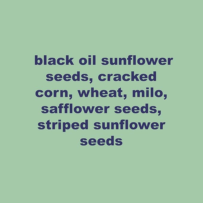 Wild Bird Seed Mix, No Millet Special, 40 lbs.