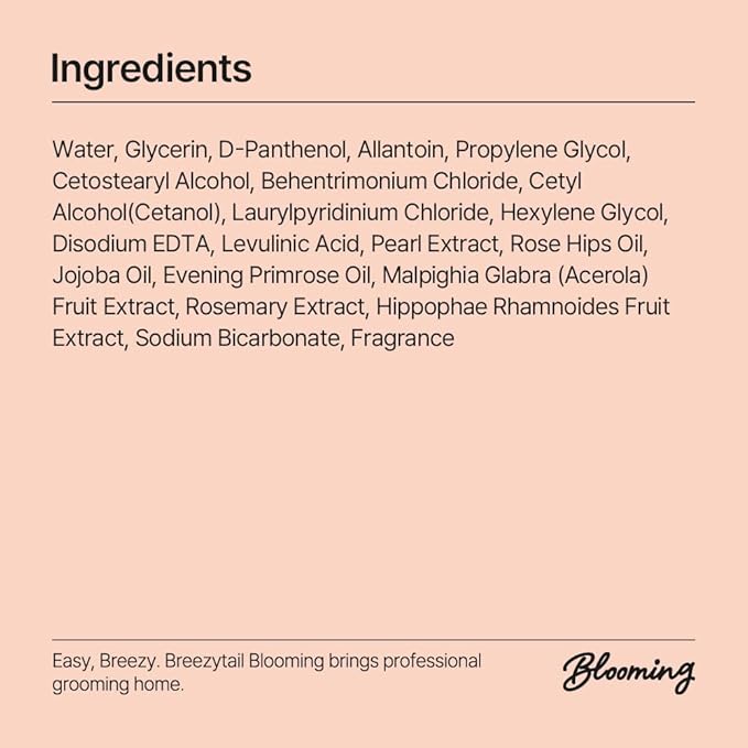 Blooming Dog Leave-in Conditioner, Loved by Top Korean Groomers, Adds Volume and Shine – Easy Breezy, Signature Blooming Powdery Scent, Professional Care at Home (6.76 fl oz/200 ml)