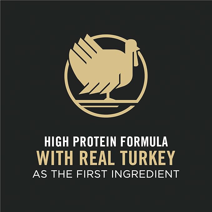 Purina Pro Plan Allergen Reducing, Sensitive Skin & Stomach, High Protein Cat Food, LIVECLEAR Turkey and Oatmeal Formula - 3.2 lb. Bag