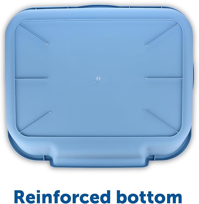 KittyGoHere Litter Box Senior Cat Litter Box (Little Boy Blue, Large(2 Pack))