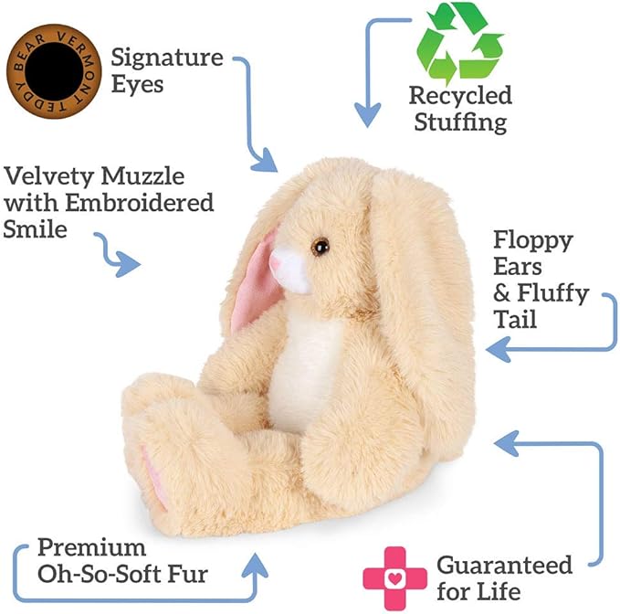 Vermont Teddy Bear Bunny Stuffed Animals - Stuffed Bunny, 18 Inch