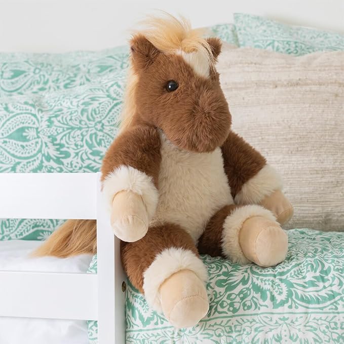 Vermont Teddy Bear Horse Stuffed Animals - Horse Plush, Brown, 18" Stuffed Pony Animal