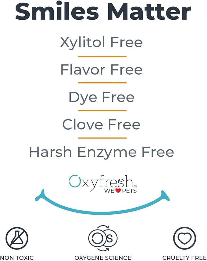 Oxyfresh Premium Cat & Dog Toothpaste - Best Teeth Cleaning Gel Helps Fight Plaque, Tartar and Extreme Bad Cat & Dog Bad Breath - Vet Approved Pet Dental Care Toothpaste - 4oz