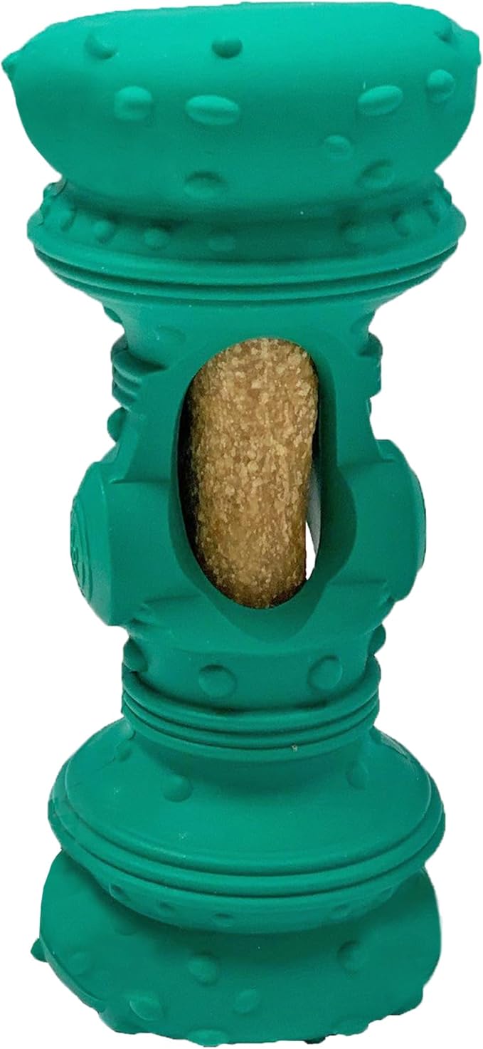 Himalayan Dog Chew Jughead Slim Dog Chew Holder, Secures Chews for Dogs, Chew Smarter and Longer, Stimulate Your Dog, Holds Yak Chews or Bully Sticks, 1 Dog Toy