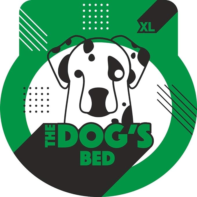 The Dog’s Bed Orthopedic Dog Bed XL Blue Oxford with Red Trim UK Flag Dog Bed 43.5x34, Memory Foam, Pain Relief: Arthritis, Post Surgery, Lameness, Veterinary Approved, Waterproof Washable Cover