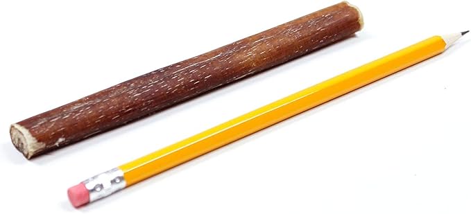 SUPERCAN 6" Bully Sticks for Dogs (10 Pack) – 100% Natural | Long-Lasting Dog Chews | Free-Range, Grass-Fed Beef | High-Protein | Odor-Free | Rawhide Alternative – Healthy Dog Treats