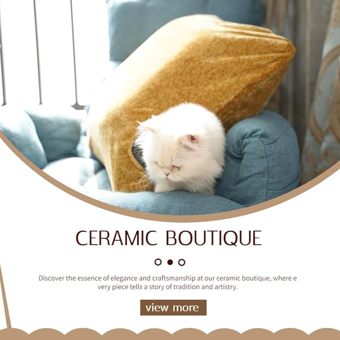 Peekaboo Cat Cave Small Square Tunnel pet House, Comes with Two Protective Covers as a Gift
