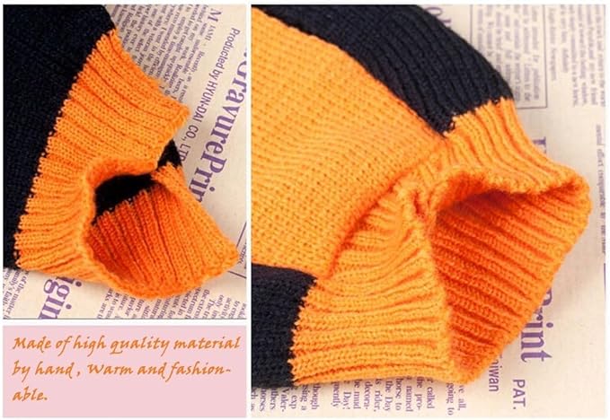 NACOCO Dog Sweater Pumpkin Pet Sweaters Halloween Holiday Party for Cat and Puppy (XS)