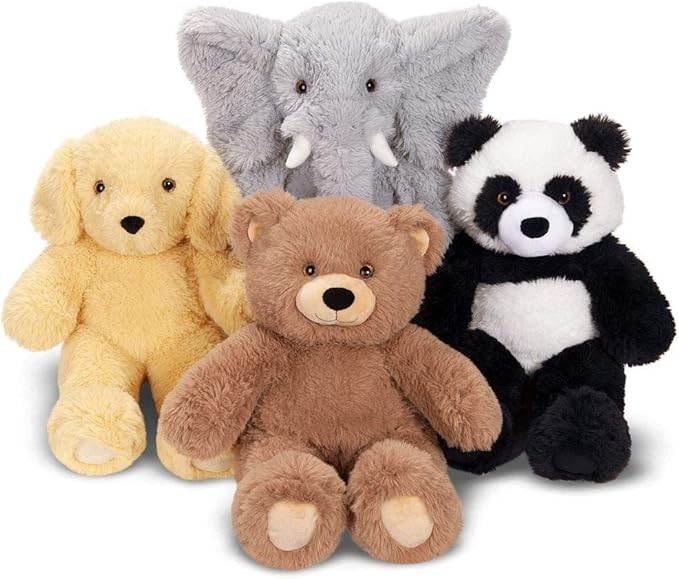 Vermont Teddy Bear Stuffed Puppy - Oh So Soft Puppy Dog Stuffed Animal, Brown, 18 inch