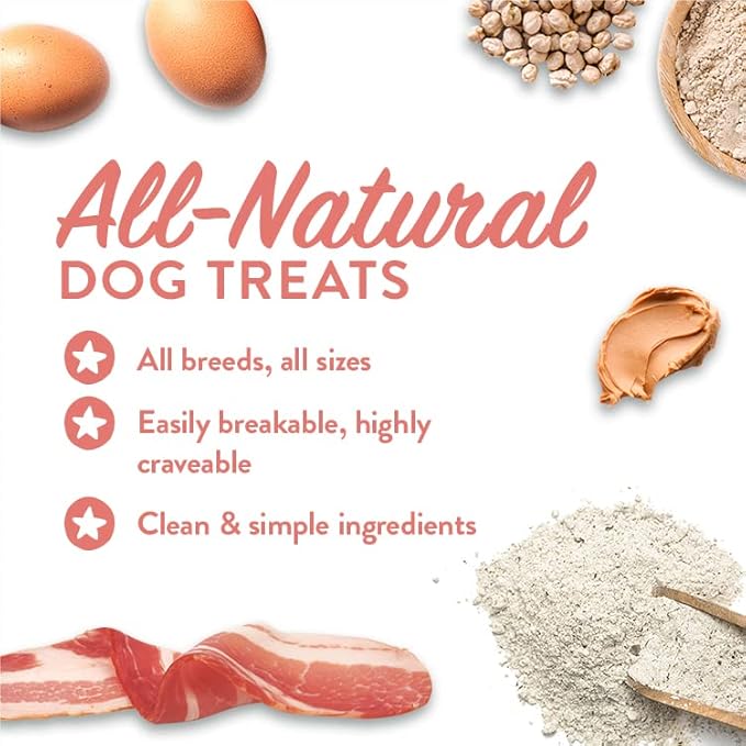 Portland Pet Food Company Pumpkin Dog Treats Healthy Biscuits for Small Medium & Large Dogs - Grain-Free, Human-Grade, All Natural Cookies, Snacks & Training Treats - Made in The USA - 3 Pack (5 oz)