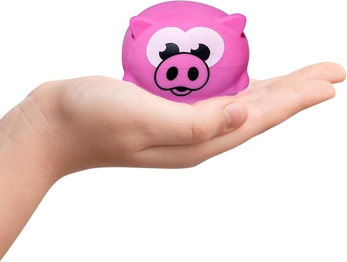 Farm Fresh Chubby Barnyard Animals – 3-Pack Squeeze Fidget Toys for Kids Ages 3+ – Soft Foam Stress Relief Figures – Includes Pig, Cow & Horse – Mini Animal Toys for Travel, Party Bags, Gift Ideas