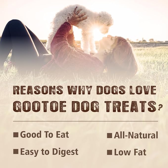 Gootoe Buffalo Dog Treats, Buffalo Bites Stick (Small) 1.5 lb Natural Low-Fat Chews for Training & Rewards, Limited Ingredient, Resealable Bag, Perfect for Small Dogs & Puppies