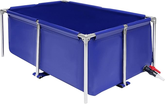 Aquarium Fish Water Tank Ornamental Swimming Pool Koi Breeding Pond
