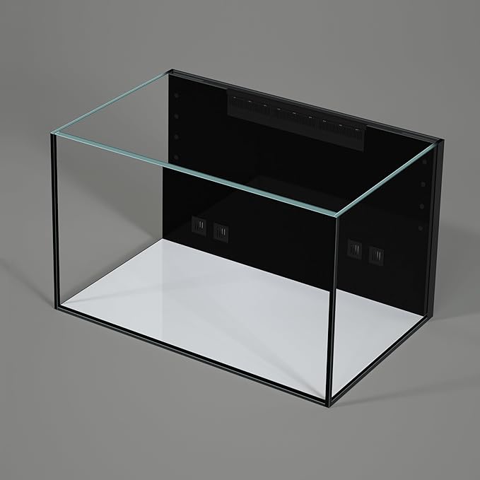 LANDEN RS 90 ReefStar Saltwater Aquarium Reef-Ready Sump Aquarium – 75 Gal Display + 30 Gal Sump | 35.4″×21.7″×20.9″ Tank + Cabinet w/Built-in Filtration for SPS/LPS Corals & Marine Fish
