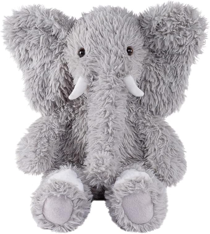 Vermont Teddy Bear Stuffed Elephant - Oh So Soft Elephant Stuffed Animal, Plush Toy, Gray, 18 Inch