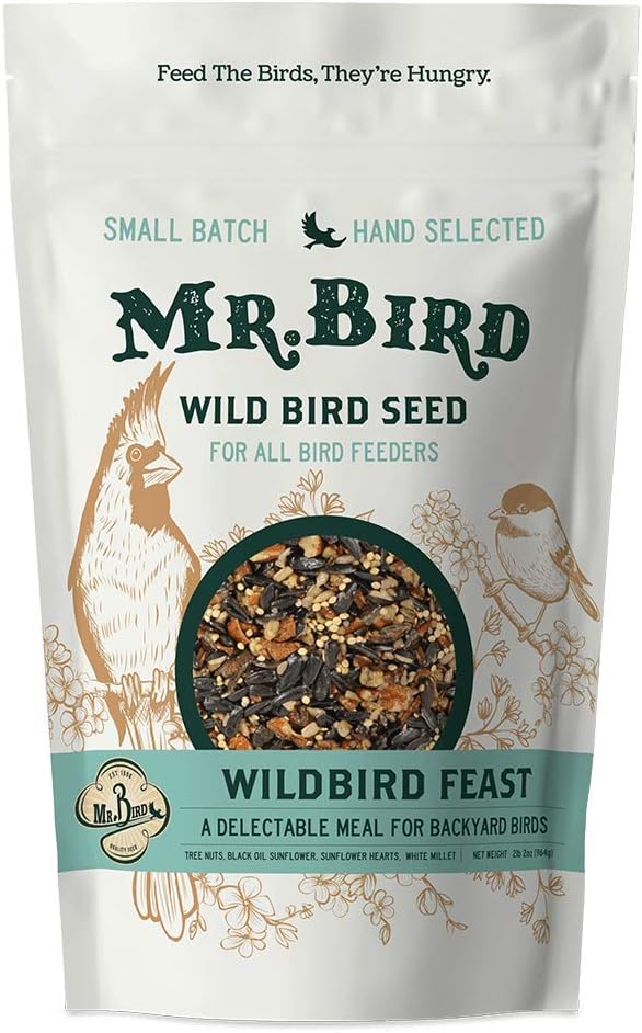 Mr. Bird 2-Pack WildBird Feast Large Loose Seed Bag 4 lbs.