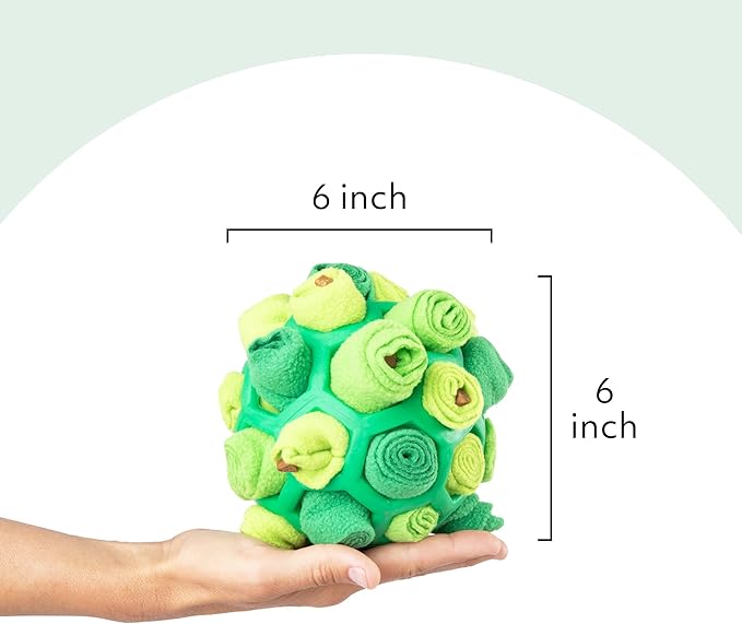 Reggie Forager Ball & Training Treats for Dogs | Enrichment Toy + Healthy Turkey & Pumpkin Training Treats | Reduces Boredom, Stress & Hyperactivity | Low-Calorie, Protein-Packed | 340 Treats
