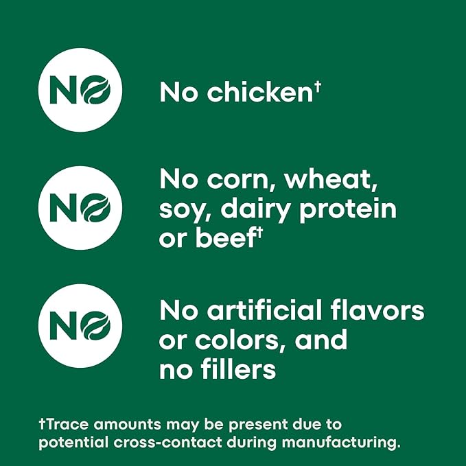 Nutro Ultra Adult Dry Dog Food with a Trio of Proteins from Chicken, Lamb and Salmon, 4 lb Bag