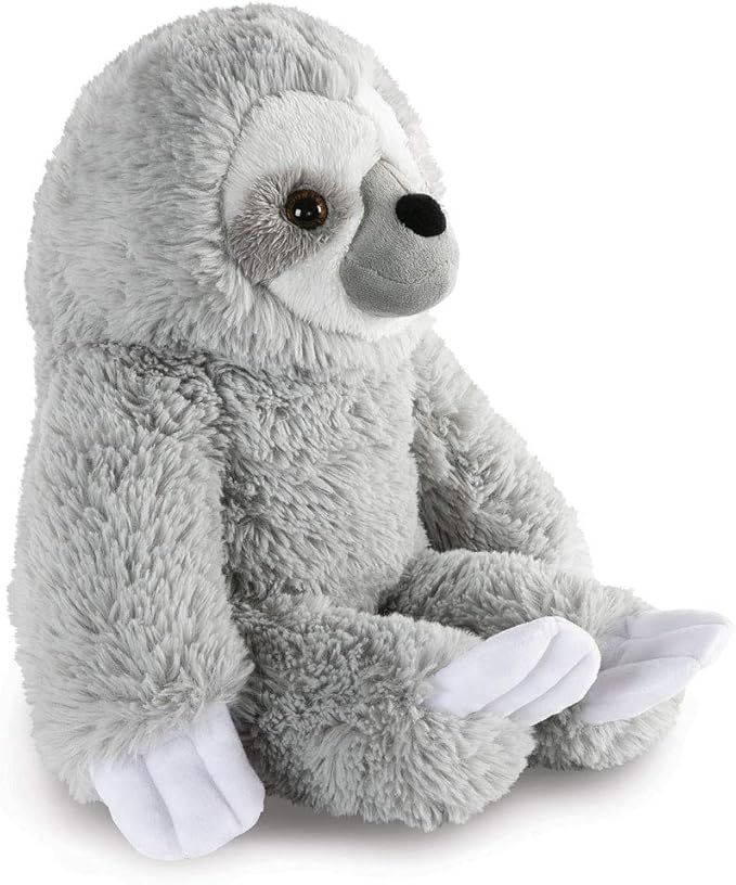 Vermont Teddy Bear Sloth Plush - Oh So Soft Sloth Stuffed Animal, Gray, 18 Inch