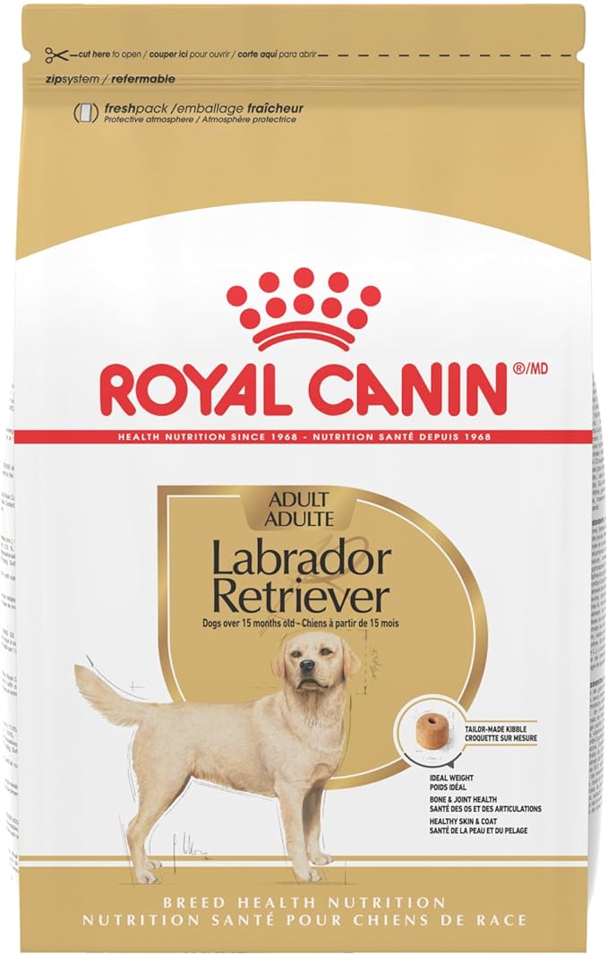Royal Canin Breed Health Nutrition Labrador Retriever Adult Dry Dog Food, 17 lb Bag