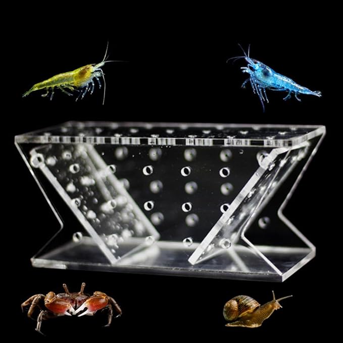 HIERYAN Fish Tank Snail & Shrimp Catcher, Aquarium Crab Trap, Shrimp Catching Device