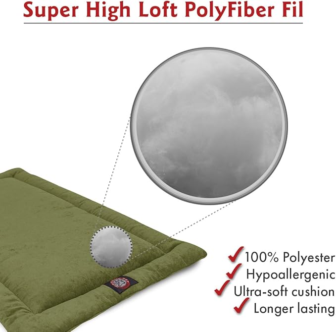 42" Villa Fern Crate Dog Bed Mat By Majestic Pet Products