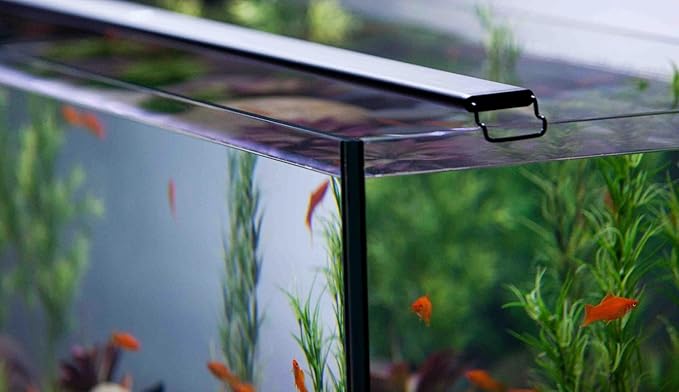 CURRENT USA 72" Satellite Color RGBW Full-Spectrum LED Aquarium Light - Freshwater, Wireless 24-Hour Timer, Adjustable Tank Mounts (4514)
