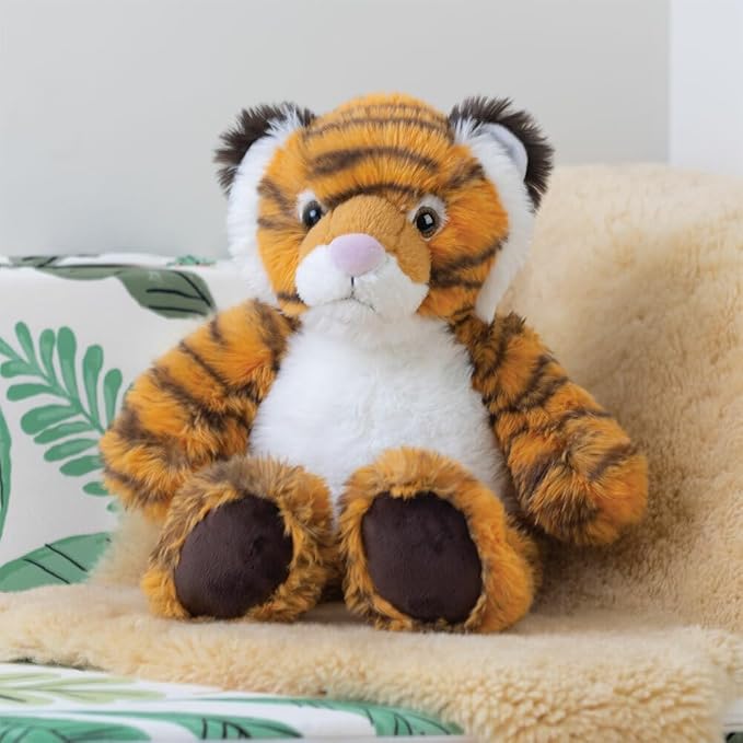 Vermont Teddy Bear Tiger Stuffed Animals - Tiger Plush, Orange, 18