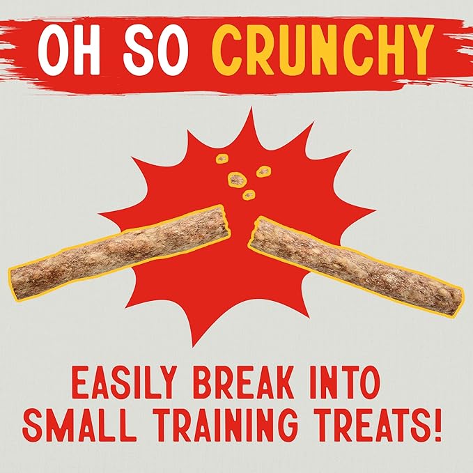 Canine Chews 5" Munchy Rawhide Sticks for Small Dogs Munchy Dog Snack Sticks 100 Pack (Chicken)
