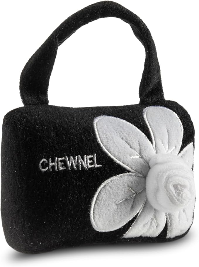 Dog Diggin Designs Runway Pup Collection | Unique Squeaky Parody Plush Dog Toys – Haute Couture Purses & Handbags