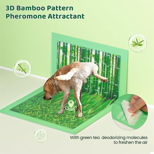 Puppy Pads XL 30 Count - 28"x34" Extra Large Pee Pads for Dogs Odor Blocking, Leak-Proof Potty Training Pad Super Absorbent, 6-Layer Leak-Bamboo Patterns Dog Pads