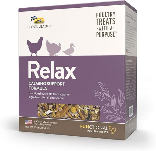 Relax, Functional Poultry Treats for Calming Support, 3.5 lb