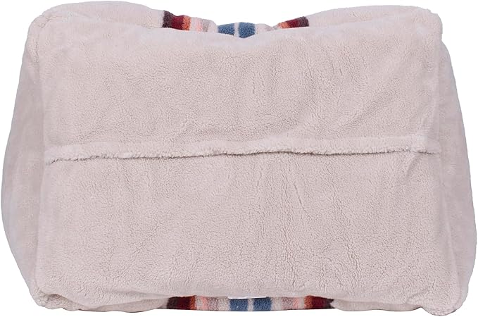 Pendleton Berber Kuddler Dog Bed - Serape Rosewood, XL