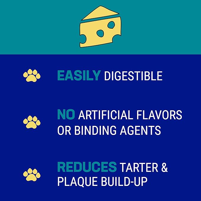 Himalayan Dog Chew Happy Teeth Yak Cheese Dog Chews Dental Chews, 100% Natural, Long Lasting, Gluten Free, Healthy & Safe Dog Treats for Oral Health, Lactose & Grain Free, Protein Rich, 2 Chews