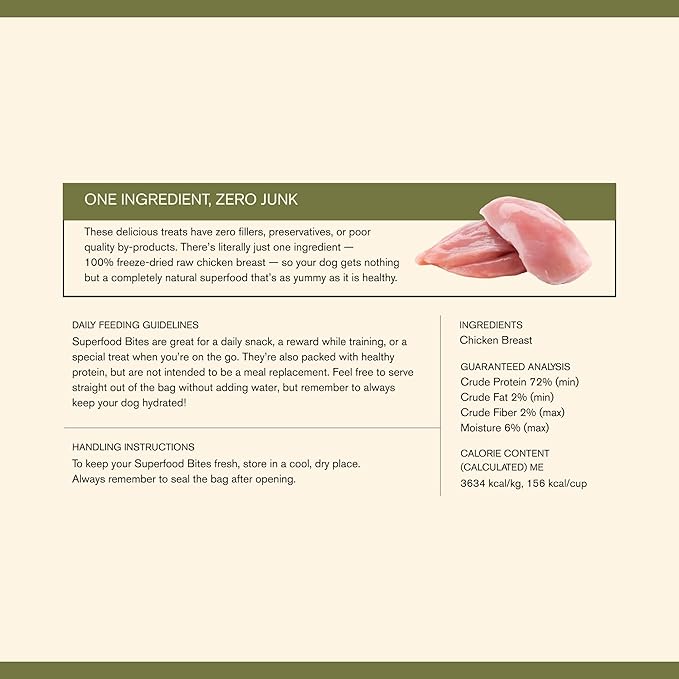 4 oz. Beef Liver, Wild Salmon, Chicken Breast, Superfood Bite Bundle