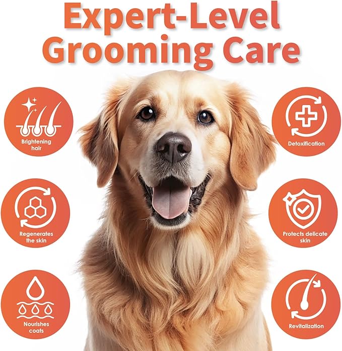 Arf Arf Oatmeal Dog Conditioner for Sensitive Skin - Soothing Anti-Itch & Detangling Formula for Dry, Itchy Skin & Matted Fur - Gentle for Puppies & All Breeds - 16oz