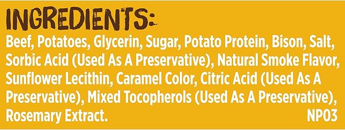 Rachael Ray Nutrish Burger Bites Dog Treats, Beef Recipe With Bison, 5 oz. Pouch, 5 Count